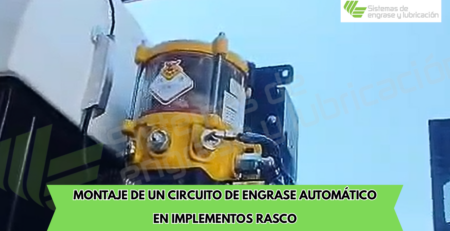 Se acabó el mantenimiento manual: Engrase automático a medida para tu RASCO.