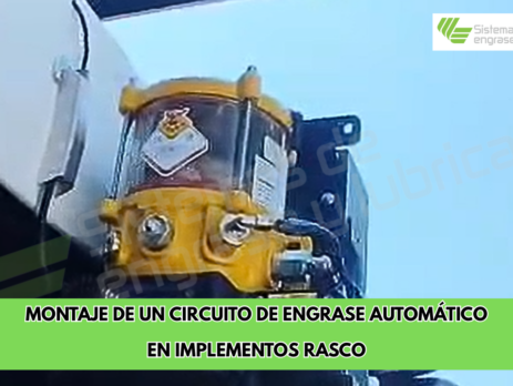 Se acabó el mantenimiento manual: Engrase automático a medida para tu RASCO.